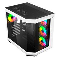 GABINETE GAMER BALAM RUSH TANK MASTER 9600TB / MEDIA TORRE / ATX - MICRO ATX - ITX / PANELES REMOVIBLES CRISTAL TEMPLADO / 4X VENTILADORES ARGB / SOPORTE P/ ENFRIAMIENTO / BLANCO C/ NEGRO / BR-938693 GABINETE GAMER BALAM RUSH TANK MASTER 9600TB / MEDIA TORRE / ATX - MICRO ATX - ITX / PANELES REMOVIBLES CRISTAL TEMPLADO / 4X VENTILADORES ARGB / SOPORTE P/ ENFRIAMIENTO / BLANCO C/ NEGRO / BR-938693
